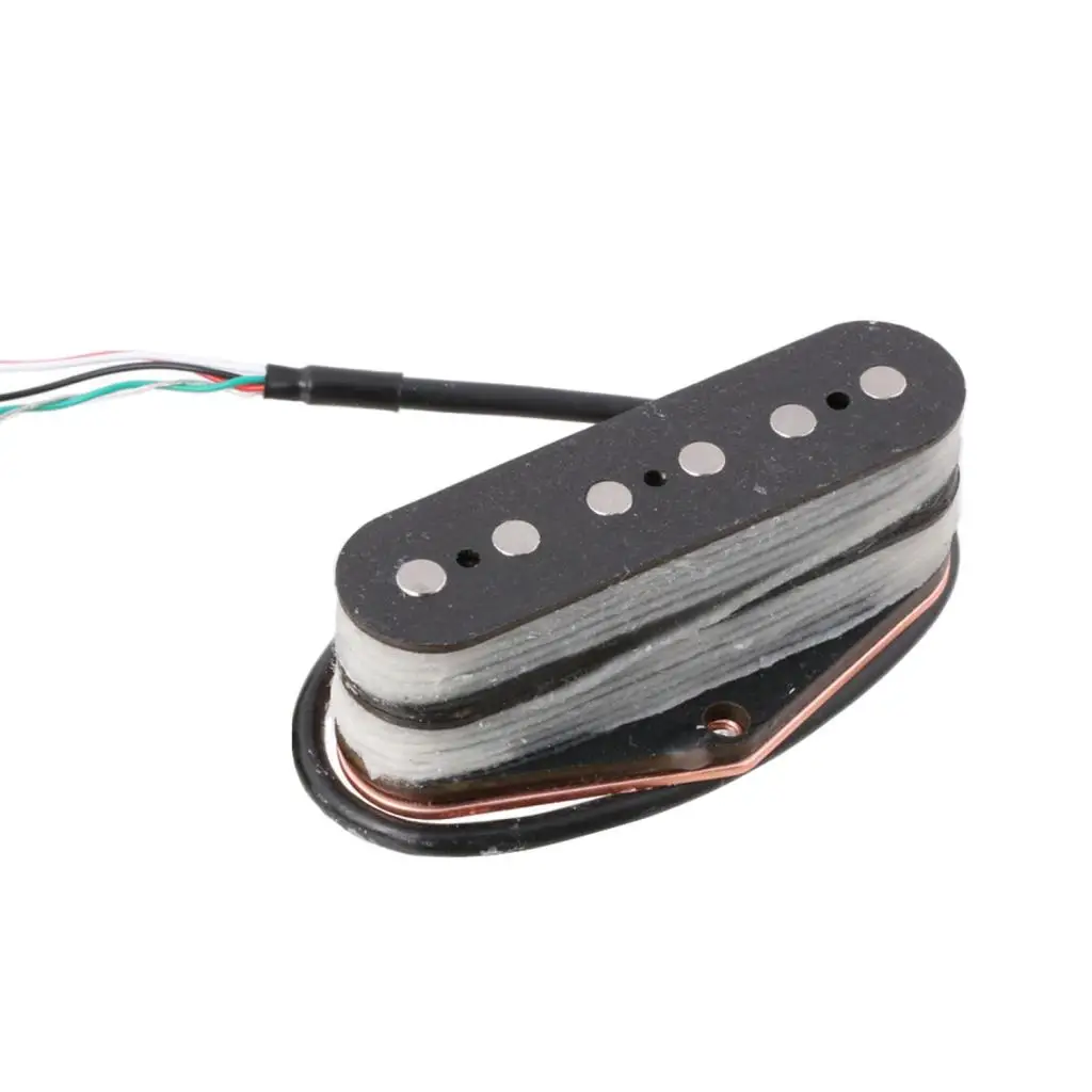 Single Coil Alnico 5 Guitar Bridge Pickup Pickup for 6 Strings Electric Guitar, Acoustic Guitar
Single Coil Alnico 5 Guitar Bridge Pickup Pickup for 6 Strings Electric Guitar, Acoustic Guitar