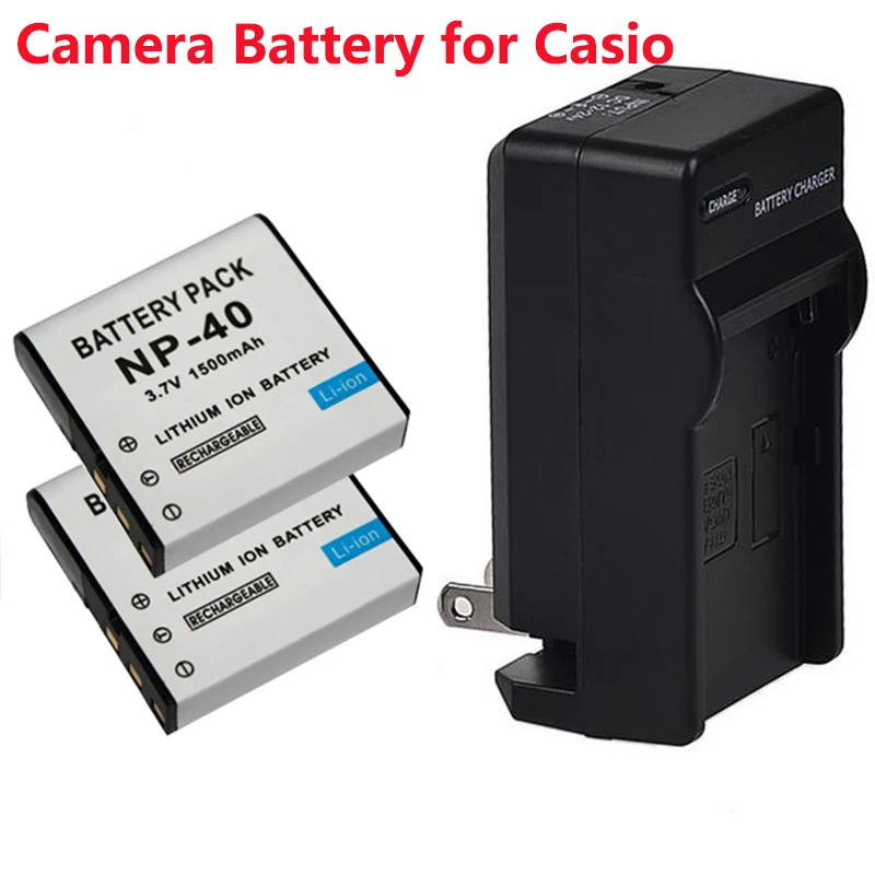 1500mAh Replacement Camera Battery for Casio EX-Z30/Z40/Z50/Z55/Z57/Z750 EX-P505/P600/P700 PM200 NP40 CNP40 for Casio EX-Z30 
1500mAh Replacement Camera Battery for Casio EX-Z30/Z40/Z50/Z55/Z57/Z750 EX-P505/P600/P700 PM200 NP40 CNP40 for Casio EX-Z30
