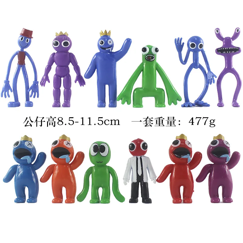 6 8 12 pcs Rainbow Friend Figure game cartoon character kawaii blue monster christmas birthday gift Children's gifts
6 8 12 pcs Rainbow Friend Figure game cartoon character kawaii blue monster christmas birthday gift Children's gifts
