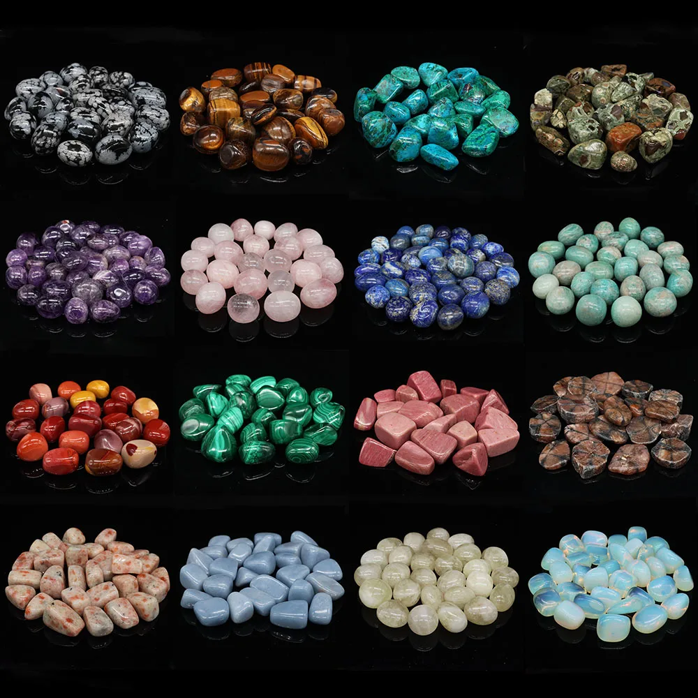 

Natural Tumbled Crystal and Stones Bulk Healing Amethyst Rose Quartz Gravel Reiki Mineral Specimen Gemstones Aquarium Home Decor
