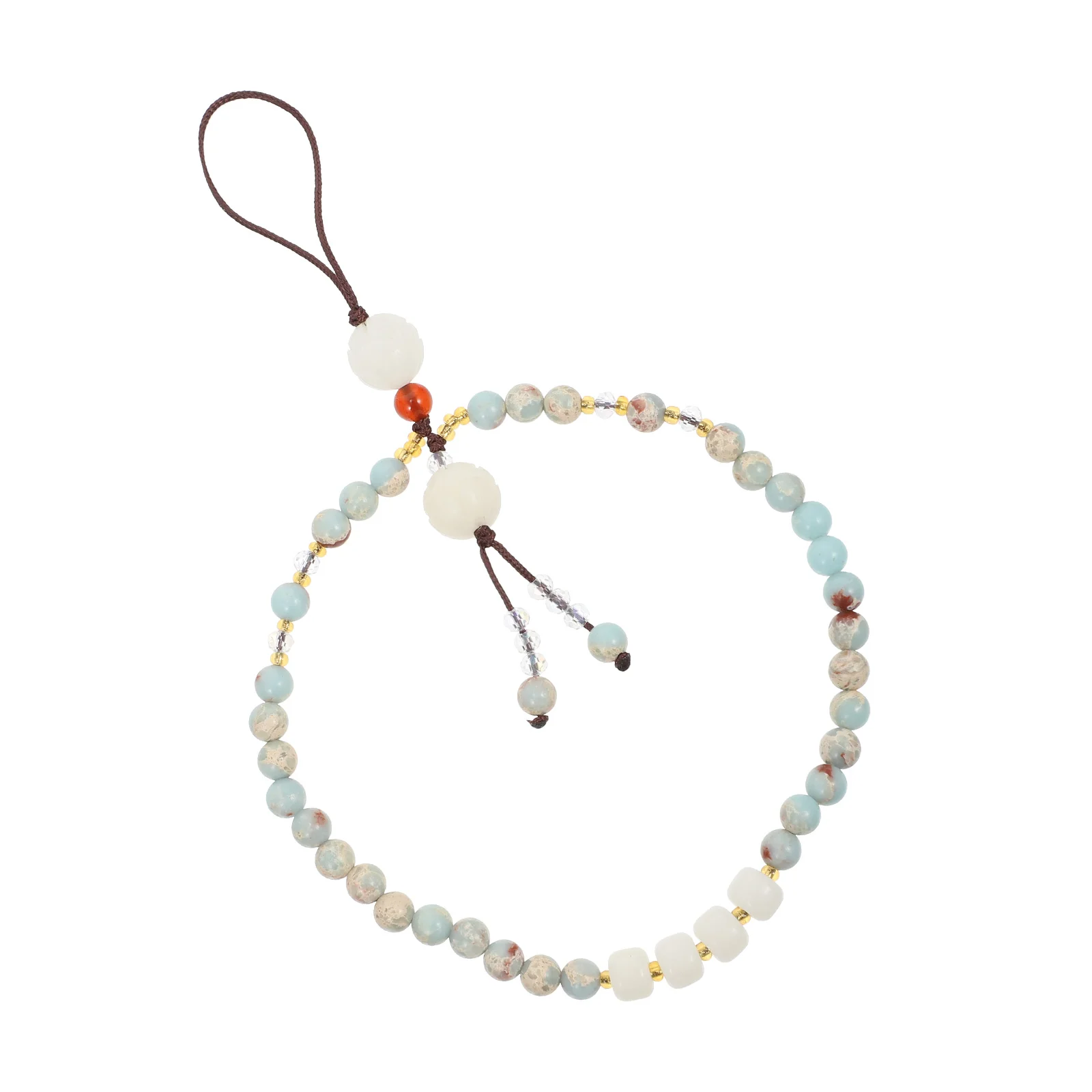 Beaded Chain Lanyard Strap Bead Chinese Mobile Shui Dangle Charm Feng Beads Ropespendant Wrist Exquisite Style String Bracelet
Beaded Chain Lanyard Strap Bead Chinese Mobile Shui Dangle Charm Feng Beads Ropespendant Wrist Exquisite Style String Bracelet