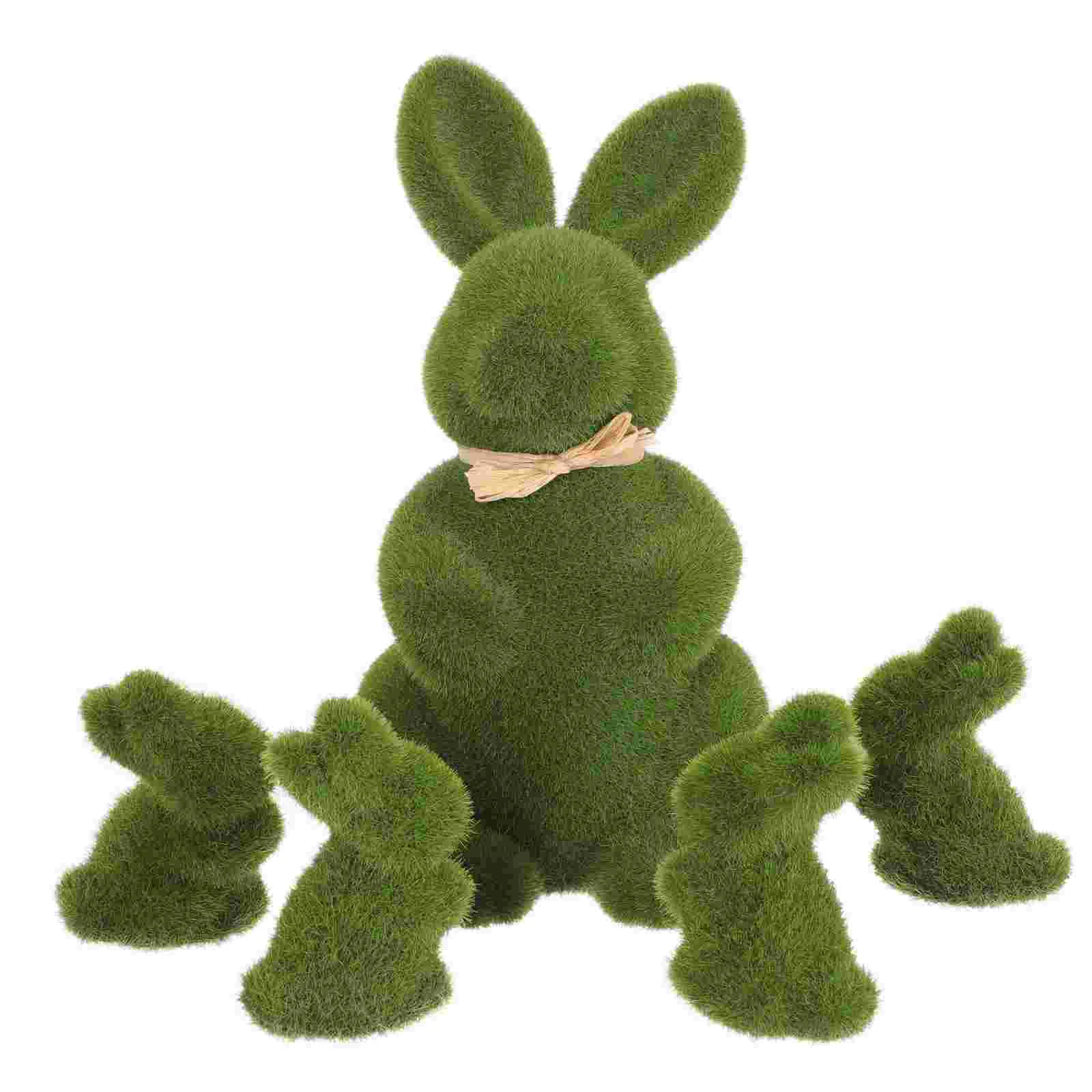 5 Pcs Easter Rabbit Decorations Desktop Decor Bonsai Landscape Rabbit Bunny Figurine Moss Rabbit Statue Rabbit Sculptures
5 Pcs Easter Rabbit Decorations Desktop Decor Bonsai Landscape Rabbit Bunny Figurine Moss Rabbit Statue Rabbit Sculptures