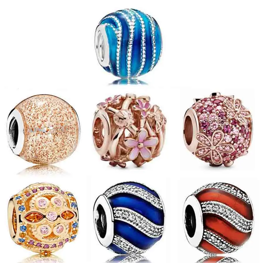 Original Daisy Flower Ball With Crystal Blue Enamel Swirls And Beaded Bead Charms Fit Europe Bracelet 925 Sterling Silver Bead
Original Daisy Flower Ball With Crystal Blue Enamel Swirls And Beaded Bead Charms Fit Europe Bracelet 925 Sterling Silver Bead