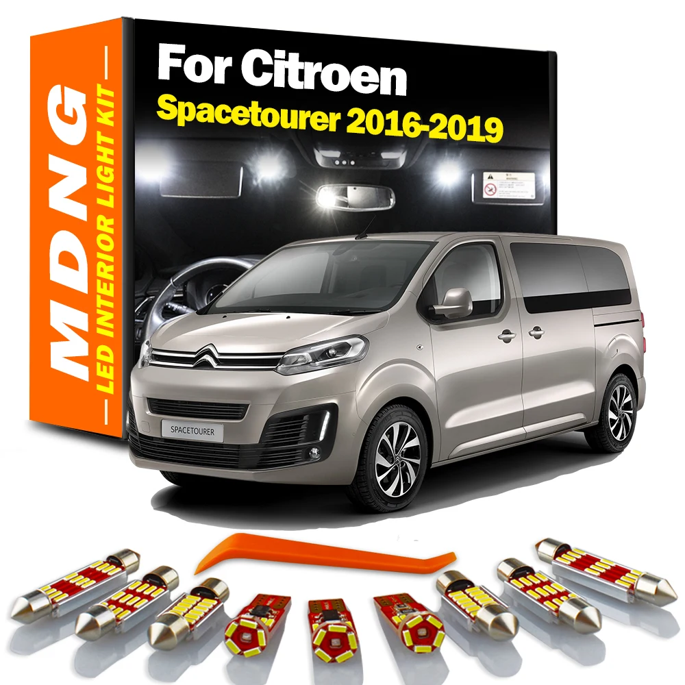 MDNG 10Pcs For Citroen Spacetourer 2016 2017 2018 2019 Vehicle Lamp LED Interior Dome Map Trunk Light Kit Car Led Bulbs Canbus
MDNG 10Pcs For Citroen Spacetourer 2016 2017 2018 2019 Vehicle Lamp LED Interior Dome Map Trunk Light Kit Car Led Bulbs Canbus