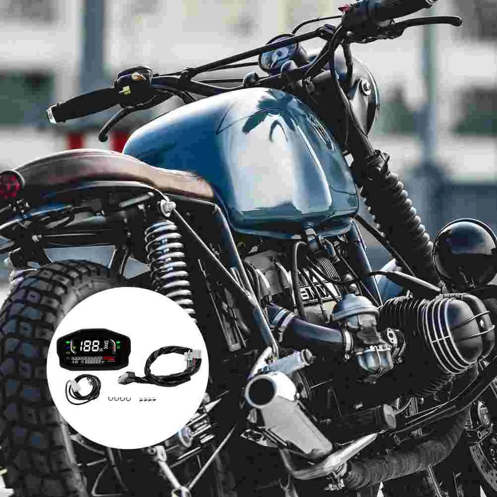 1 Pc Speedometer LCD Digital ABS Odometer Temperature Gauge Speedometer Tachometer for Motorbike
1 Pc Speedometer LCD Digital ABS Odometer Temperature Gauge Speedometer Tachometer for Motorbike