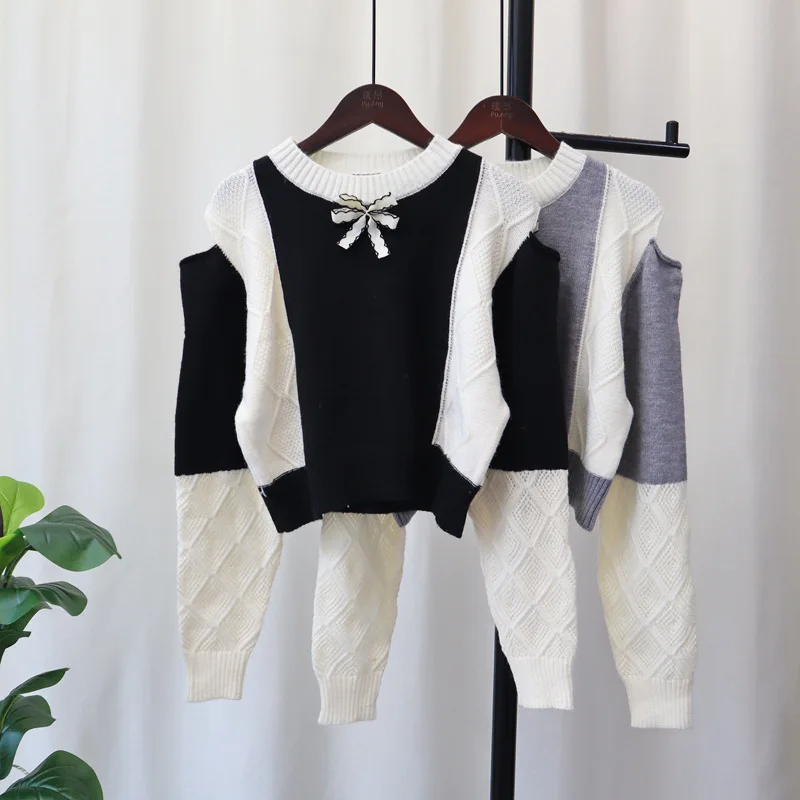 Sweater pullover women's new knitting for 2022 winter pregnant women White
Sweater pullover women's new knitting for 2022 winter pregnant women White