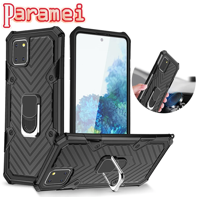 Shockproof Armor Phone Case For Samsung Note 10Lite 20Ultra Car Holder with Ring Protection Cover For Galaxy M11 M51 M60S M80S
Shockproof Armor Phone Case For Samsung Note 10Lite 20Ultra Car Holder with Ring Protection Cover For Galaxy M11 M51 M60S M80S