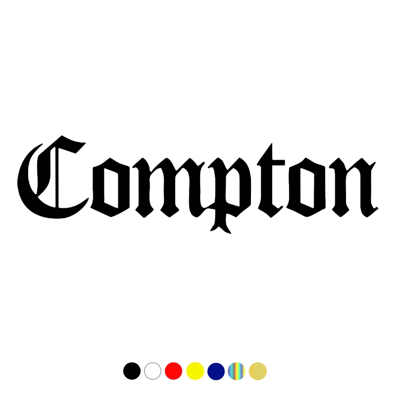 Виниловая наклейка на заднее стекло автомобиля Compton
Виниловая наклейка на заднее стекло автомобиля Compton