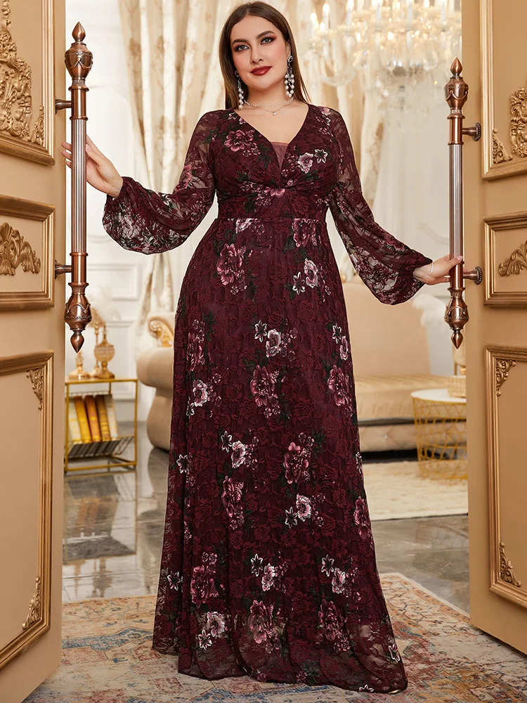 TOLEEN Women Plus Size Maxi Dresses 2022 Spring Autumn Luxury Chic Elegant Floral Turkish African Party Evening Wedding Clothing
TOLEEN Women Plus Size Maxi Dresses 2022 Spring Autumn Luxury Chic Elegant Floral Turkish African Party Evening Wedding Clothing