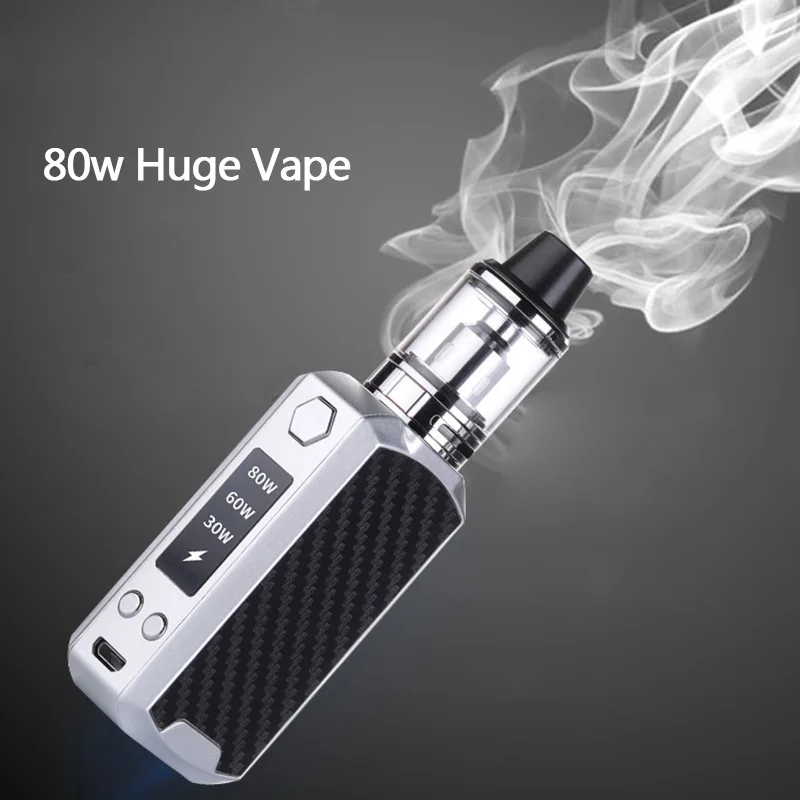 Vape Box Mod Kit 80W OLED Device 3.0ml Atomizer 2200Mah Batteries Rechargeable Vaper Vapor E Cigarette Electronic Vaporizer Pen
Vape Box Mod Kit 80W OLED Device 3.0ml Atomizer 2200Mah Batteries Rechargeable Vaper Vapor E Cigarette Electronic Vaporizer Pen