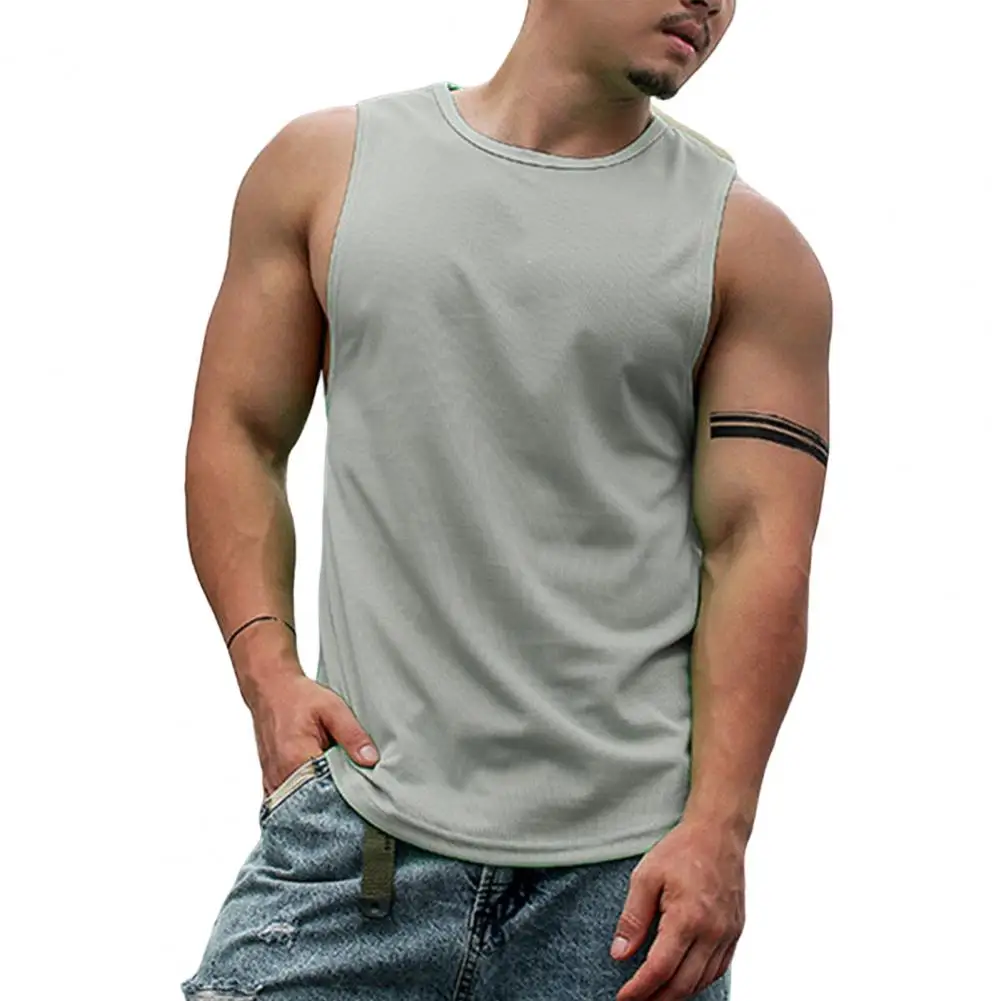 Men Casual Beach Vest O-Neck Sleeveless Thin Men Vest Summer Loose Solid Color Fitness Vest Top Men Gym Clothing Bodybuilding
Men Casual Beach Vest O-Neck Sleeveless Thin Men Vest Summer Loose Solid Color Fitness Vest Top Men Gym Clothing Bodybuilding