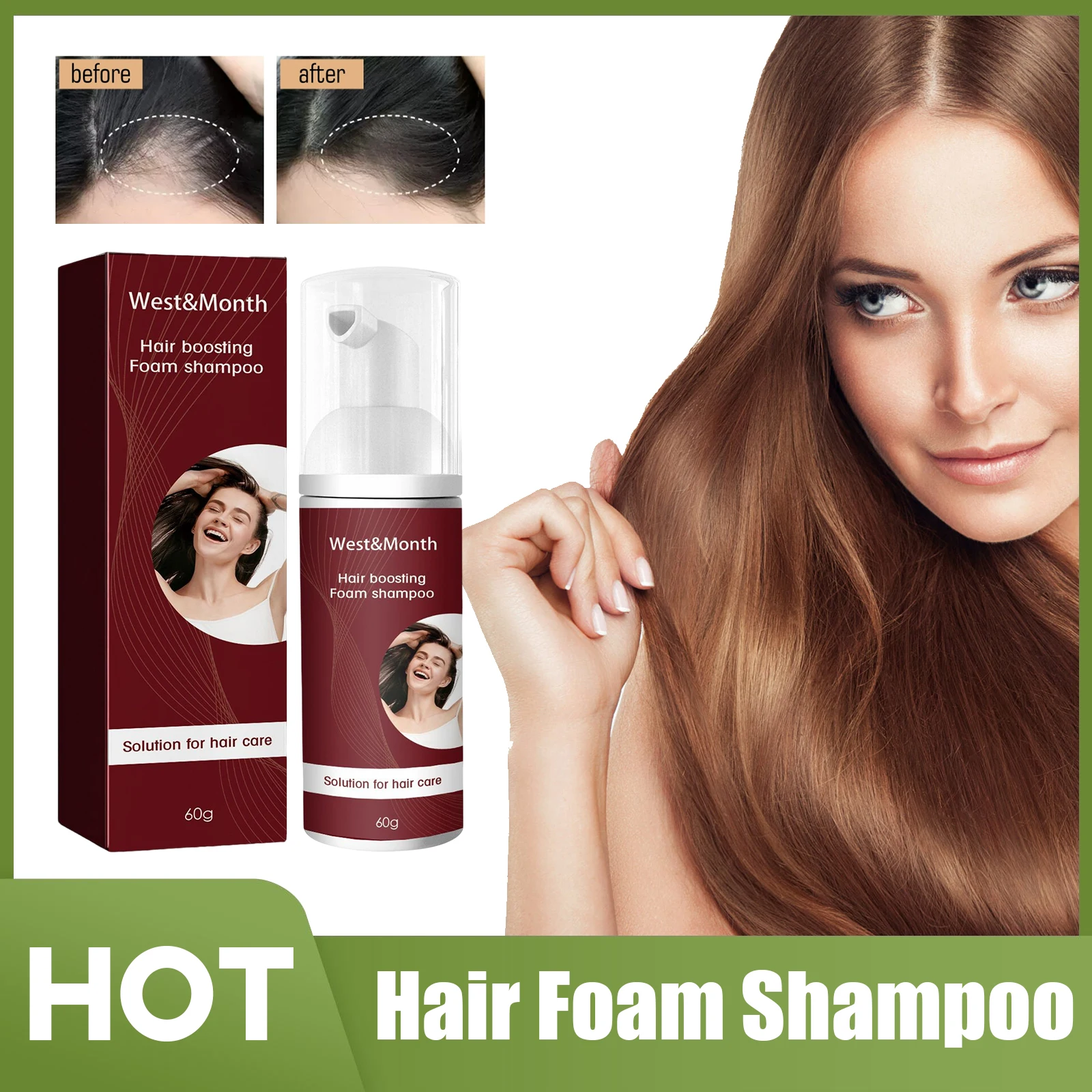 Шампунь против выпадения волос, глубокое очищение, быстрое восстановление, утолщение, искусственное истончение волос, пушистый шампунь из пены 60 г
Шампунь против выпадения волос, глубокое очищение, быстрое восстановление, утолщение, искусственное истончение волос, пушистый шампунь из пены 60 г