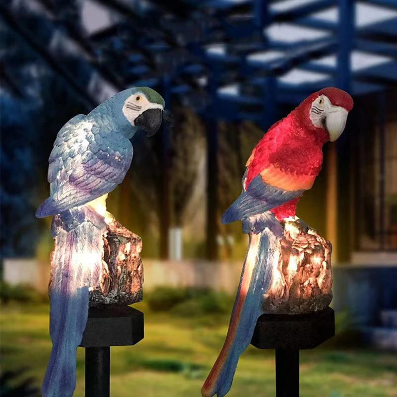 Solar Parrot Garden Light Outdoor LED Lawn Lamp for Garden Decoration Waterproof Christmas Lights Outdoor Solar Lamp Post
Solar Parrot Garden Light Outdoor LED Lawn Lamp for Garden Decoration Waterproof Christmas Lights Outdoor Solar Lamp Post