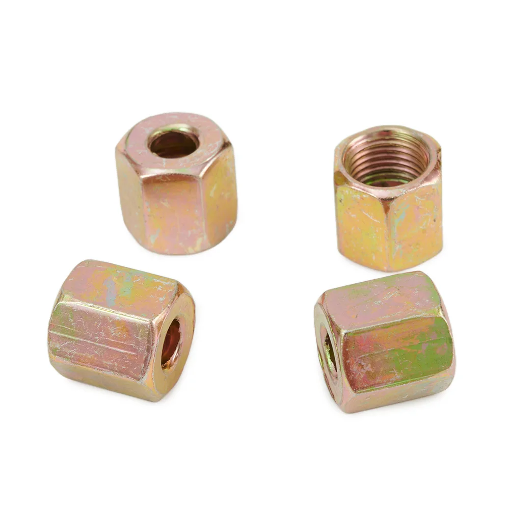 High Quality Pipe Unions Brake For 316\\\\\\\\\\\\\\\" Pipe 50.5*29.9mm Inline Male + Female Nuts Parts 10mm X 1mm 2 Way 6 Pcs
High Quality Pipe Unions Brake For 316\\\\\\\\\\\\\\\" Pipe 50.5*29.9mm Inline Male + Female Nuts Parts 10mm X 1mm 2 Way 6 Pcs