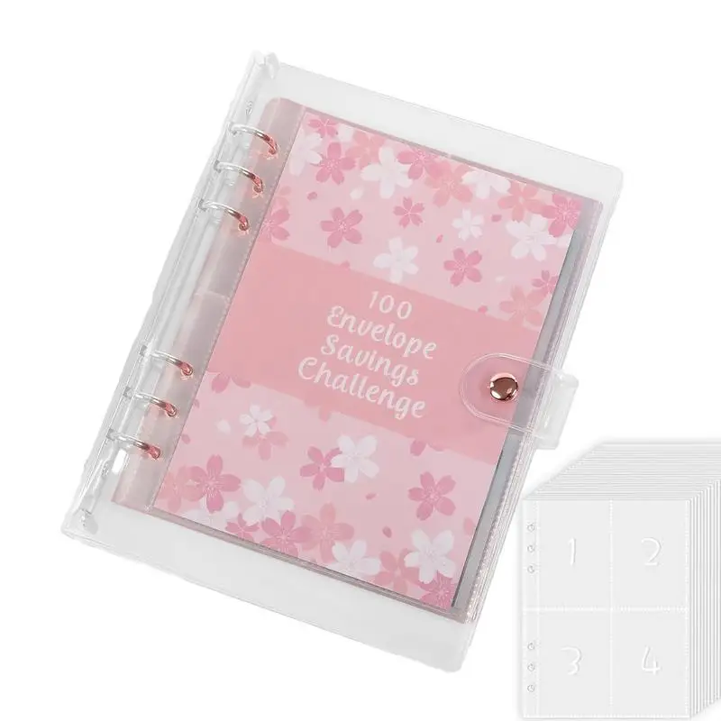 Envelope Money Saving Binder 2024 Cash Money Planner Notebook 100 Days Account Books With Zipper Sticker Pen For Personal
Envelope Money Saving Binder 2024 Cash Money Planner Notebook 100 Days Account Books With Zipper Sticker Pen For Personal