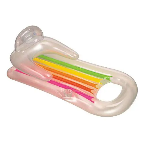 Kool 58802EP Inflatable Lounging Swimming Pool Float, Multi-Colored
Kool 58802EP Inflatable Lounging Swimming Pool Float, Multi-Colored