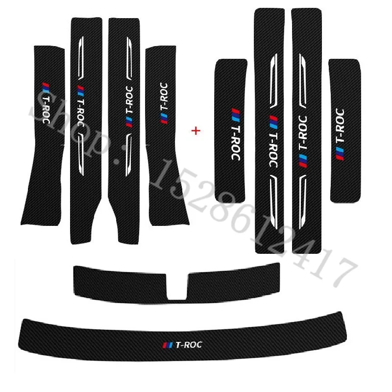 For VW/Volkswagen T-ROC 2018-2023 leather Sticker Rear Door Sill Bumper Protector sill plate Trunk Tread Plate car Accessories
For VW/Volkswagen T-ROC 2018-2023 leather Sticker Rear Door Sill Bumper Protector sill plate Trunk Tread Plate car Accessories