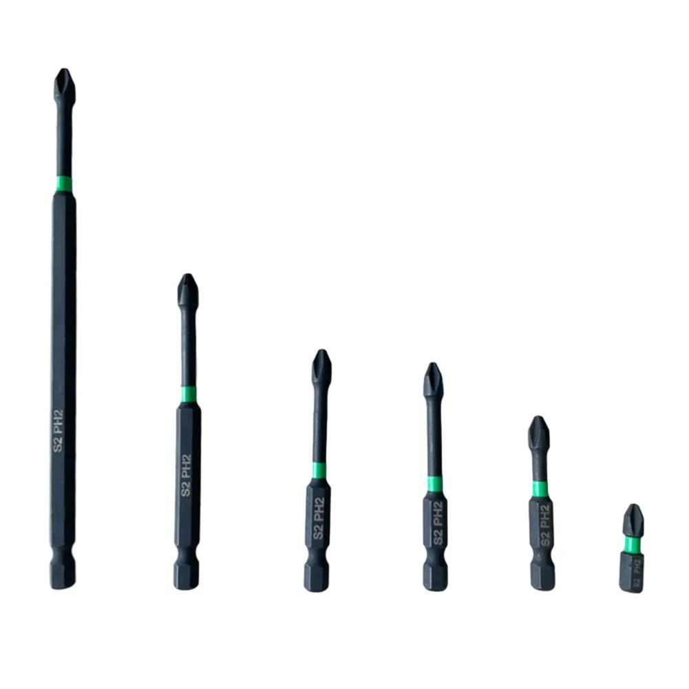 Bit Screwdriver Bit 7pcs Alloy Steel Black High Quality PH2 Practical Useful Wear Resistant Screwdrivers Durable
Bit Screwdriver Bit 7pcs Alloy Steel Black High Quality PH2 Practical Useful Wear Resistant Screwdrivers Durable