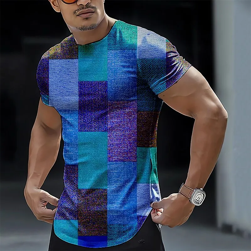 Vintage Men's T-shirts 3d Fashion Patchwork Print T Shirt Casual Short Sleeved Summer Streetwear Oversized Men Clothing Tees Top
Vintage Men's T-shirts 3d Fashion Patchwork Print T Shirt Casual Short Sleeved Summer Streetwear Oversized Men Clothing Tees Top