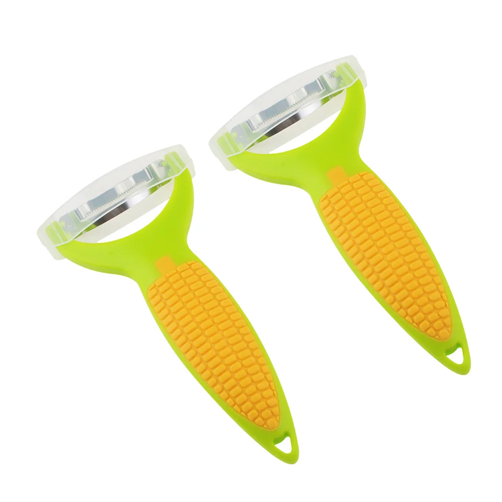 Corn Stripper Peeler Cob Peeling Stainless Slicer Steelgrater Kitchen Garlic Tools Potato Removertool Spiral Vegetable Separator 
Corn Stripper Peeler Cob Peeling Stainless Slicer Steelgrater Kitchen Garlic Tools Potato Removertool Spiral Vegetable Separator