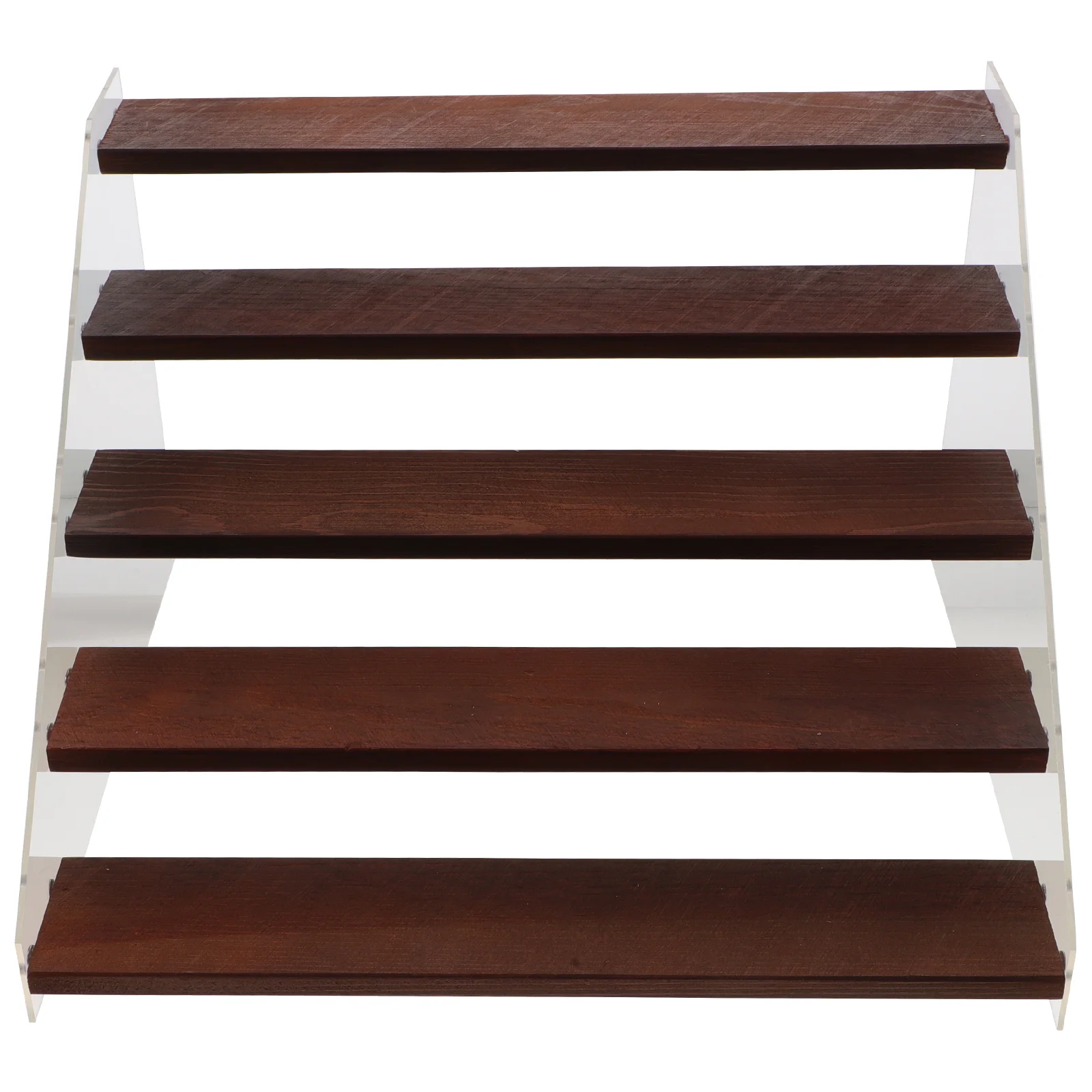 1 Set 5-tier Riser for Display Acrylic Wood Figure Display Stand Multi-functional Ladder Shelf
1 Set 5-tier Riser for Display Acrylic Wood Figure Display Stand Multi-functional Ladder Shelf