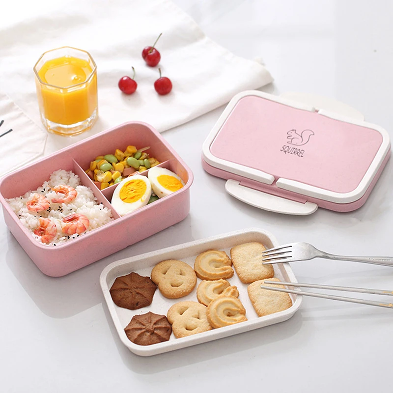 Wheat Straw Lunch Box for Kids Cartoon Bento Box Portable Eco-friendly Food Container for Picnic School Microwavable
Wheat Straw Lunch Box for Kids Cartoon Bento Box Portable Eco-friendly Food Container for Picnic School Microwavable
