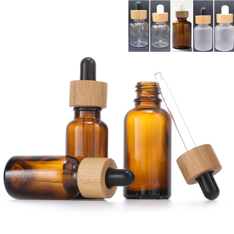 Wholesale 5ml-100ml Dropper Bottle Bamboo Wood Lid Brown Glass Separate Bottle Transparent Mask Skin Care Essence Oil Bottle
Wholesale 5ml-100ml Dropper Bottle Bamboo Wood Lid Brown Glass Separate Bottle Transparent Mask Skin Care Essence Oil Bottle