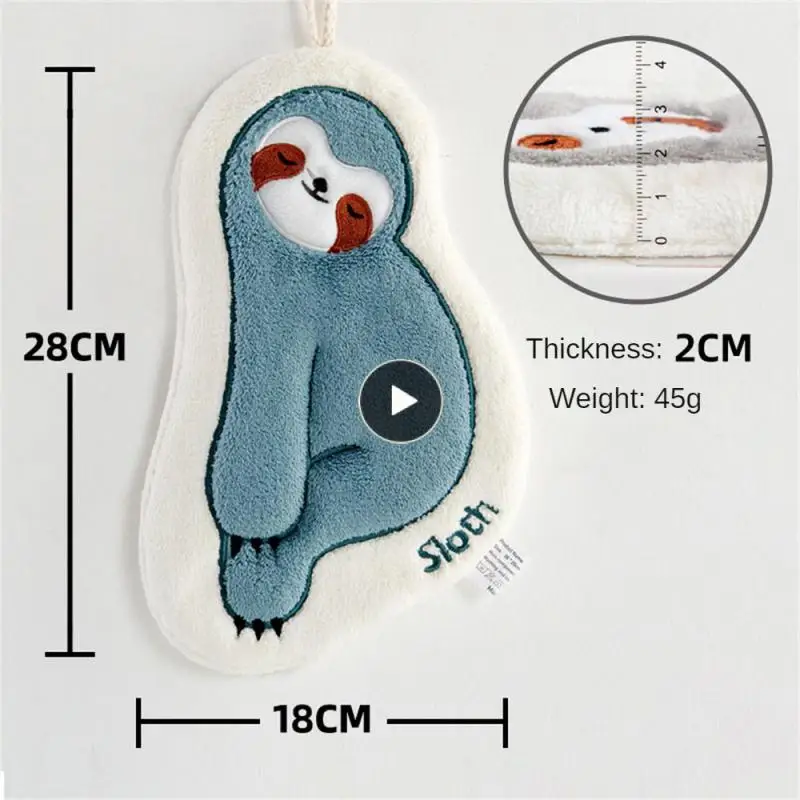Sloth Wipe Hand Towel Absorbent Cute Hand Towel Bathroom Supplies Hand Wipes Quick-drying
Sloth Wipe Hand Towel Absorbent Cute Hand Towel Bathroom Supplies Hand Wipes Quick-drying