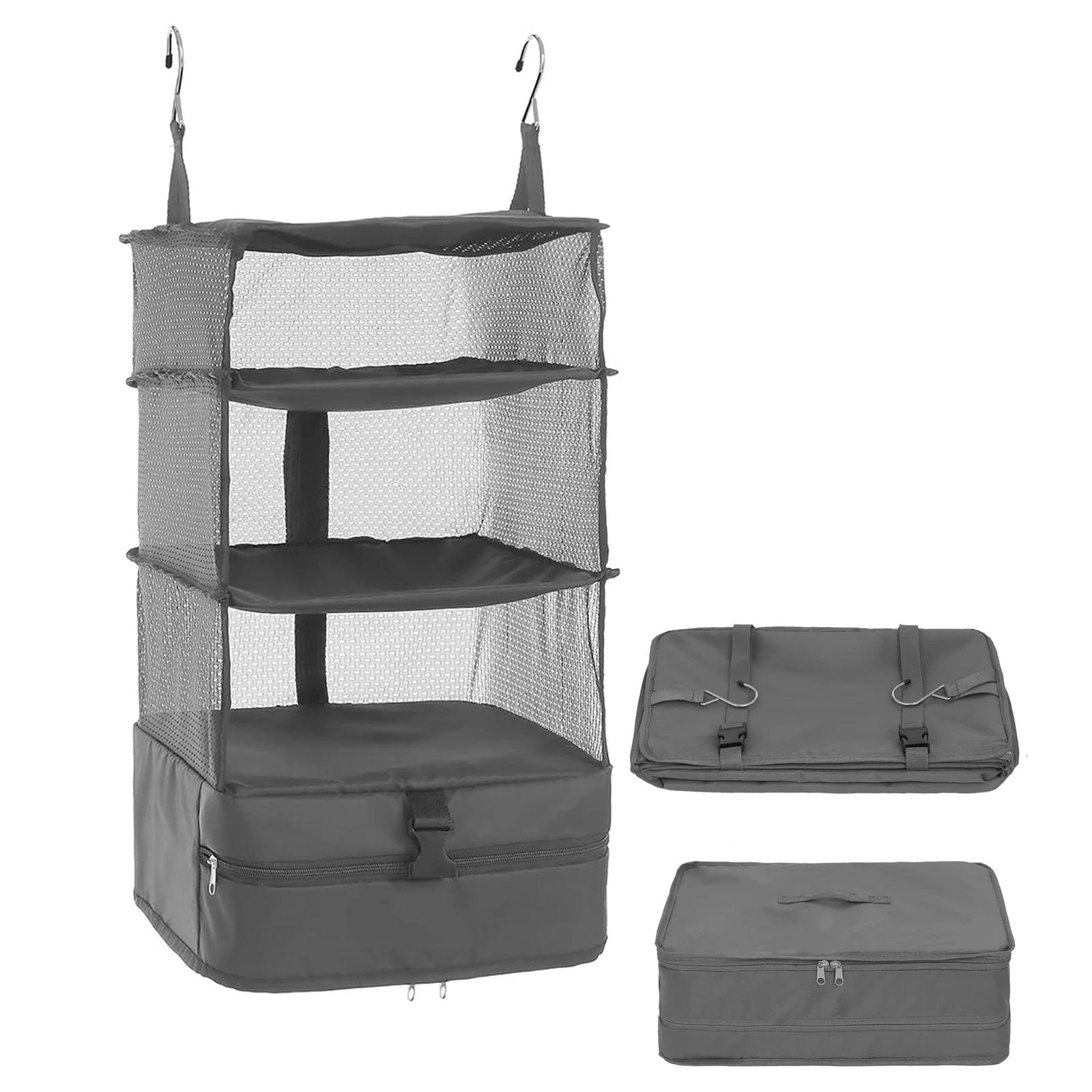 Shelves Empty Bag Empty Bag Closet For Camper Suitcase RV Hanging Travel Luggage Organizer Polyester New Style
Shelves Empty Bag Empty Bag Closet For Camper Suitcase RV Hanging Travel Luggage Organizer Polyester New Style