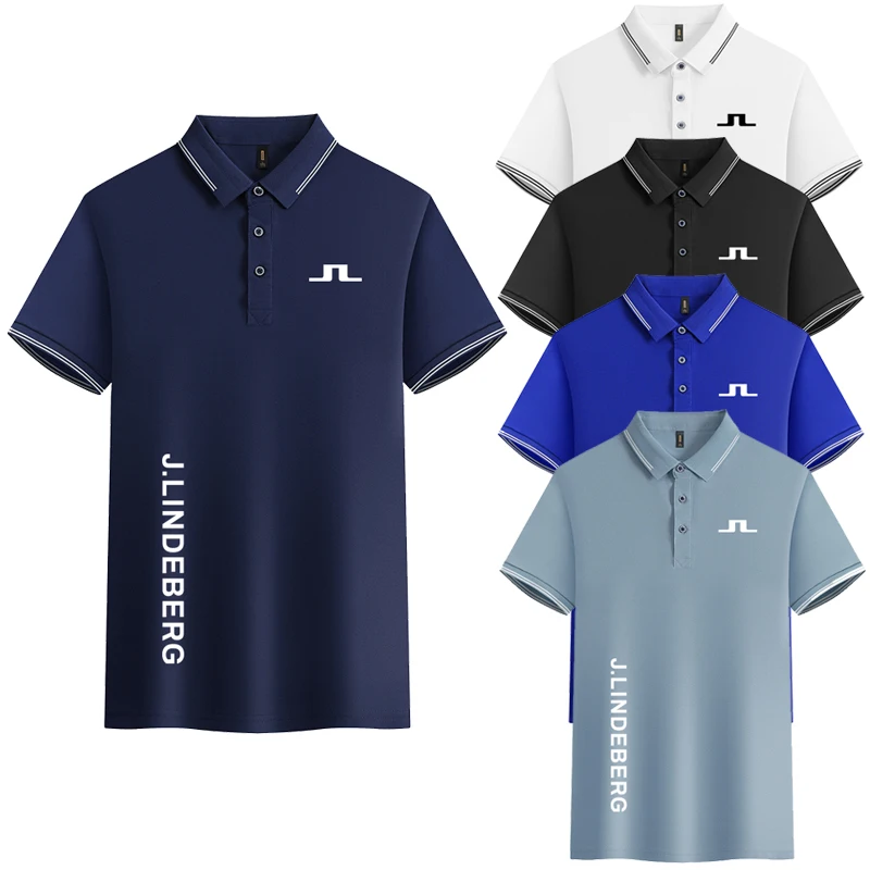 Summer J Lindeberg New Men's Polo Shirt Men Tops Turn Down Collar Slim Fit Solid Color Breathable Polos Casual Men Polo Shirt
Summer J Lindeberg New Men's Polo Shirt Men Tops Turn Down Collar Slim Fit Solid Color Breathable Polos Casual Men Polo Shirt