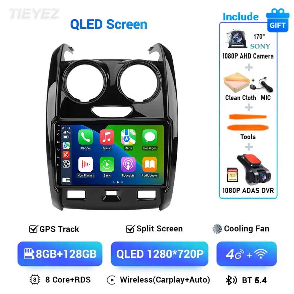 Для Renault Duster 2014 2015 2016 2017-2020 Android 15 Carplay Автомобильный радиоприемник с навигацией GPS Мультимедийный плеер Стерео Wi-Fi + 4G DSP BT
Для Renault Duster 2014 2015 2016 2017-2020 Android 15 Carplay Автомобильный радиоприемник с навигацией GPS Мультимедийный плеер Стерео Wi-Fi + 4G DSP BT