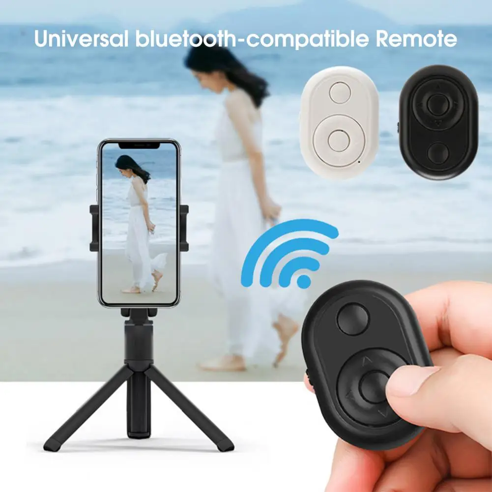 Mini Bluetooth-compatible Remote Control Button Wireless Controller Self-timer Trigger Release Selfie For Smartphones Camera
Mini Bluetooth-compatible Remote Control Button Wireless Controller Self-timer Trigger Release Selfie For Smartphones Camera