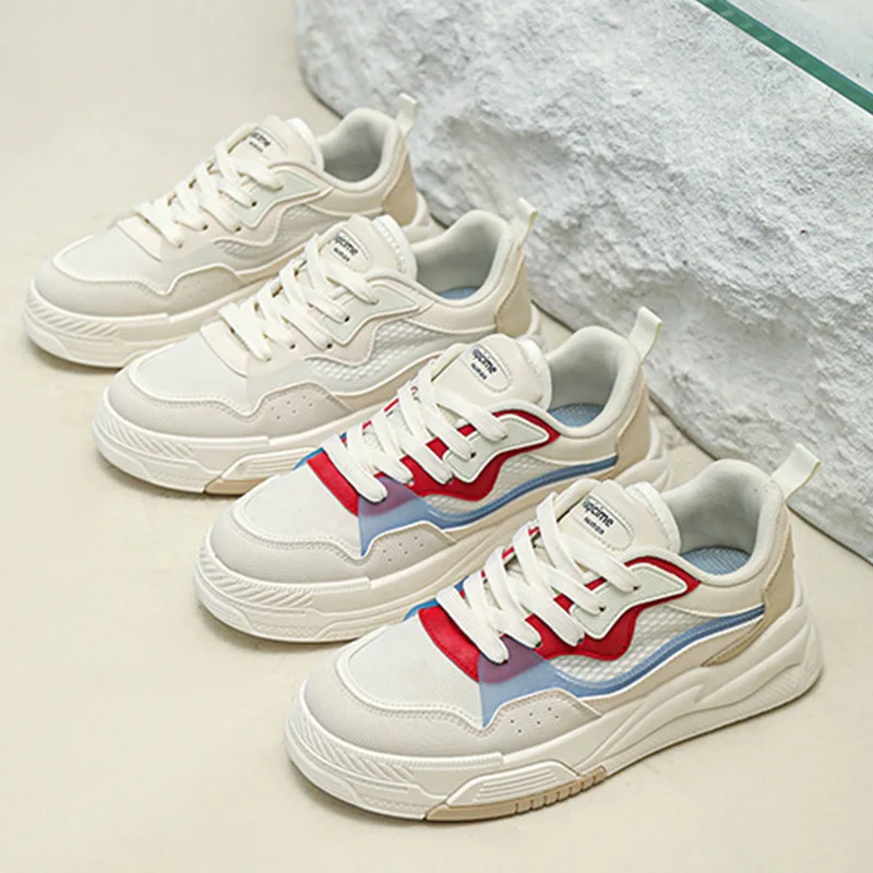 2023 Air Mesh Flats College Style Slip-on Round Head Women Single Lace-up Sneakers Casual Shoes Spring Autumn Fashion Soft Soles
2023 Air Mesh Flats College Style Slip-on Round Head Women Single Lace-up Sneakers Casual Shoes Spring Autumn Fashion Soft Soles