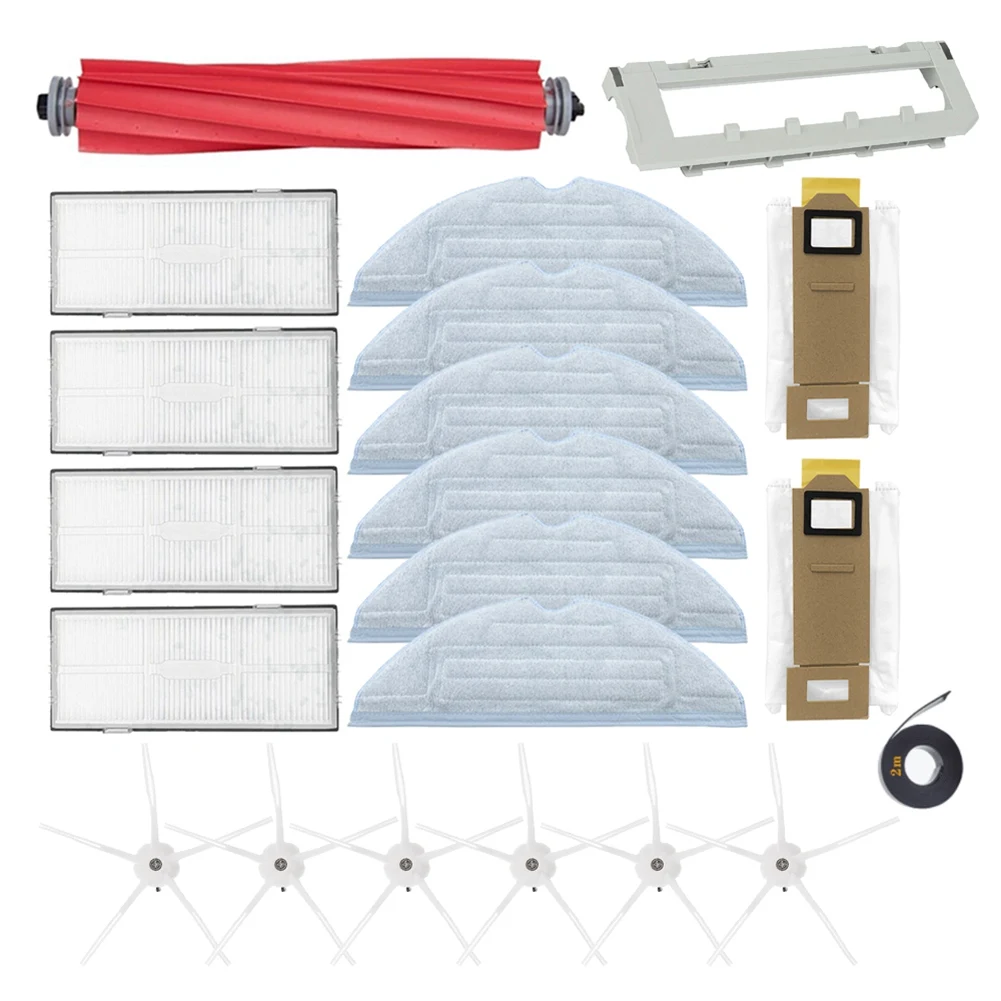 Mop Cloth Main Brush Cover Holder Hepa Filter for Xiaomi Roborock S7 S70 S75 S7 Max Vacuum Cleaner Dust Bag Parts
Mop Cloth Main Brush Cover Holder Hepa Filter for Xiaomi Roborock S7 S70 S75 S7 Max Vacuum Cleaner Dust Bag Parts