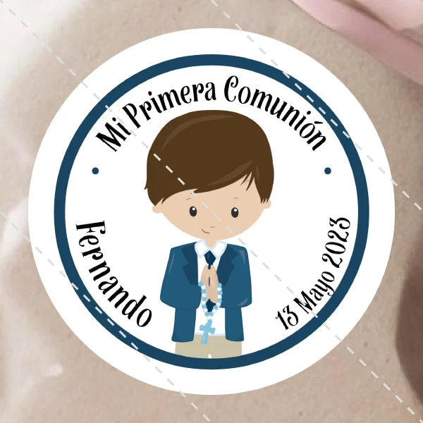 Персонализированные наклейки для Первого Причастия 100 шт
Персонализированные наклейки для Первого Причастия 100 шт