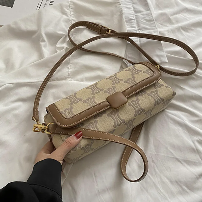Women's New High Quality PU Leather Shoulder Bags Brand Geometric Print Design Shoulder Bags French Underarm Bags Baguettes
Women's New High Quality PU Leather Shoulder Bags Brand Geometric Print Design Shoulder Bags French Underarm Bags Baguettes