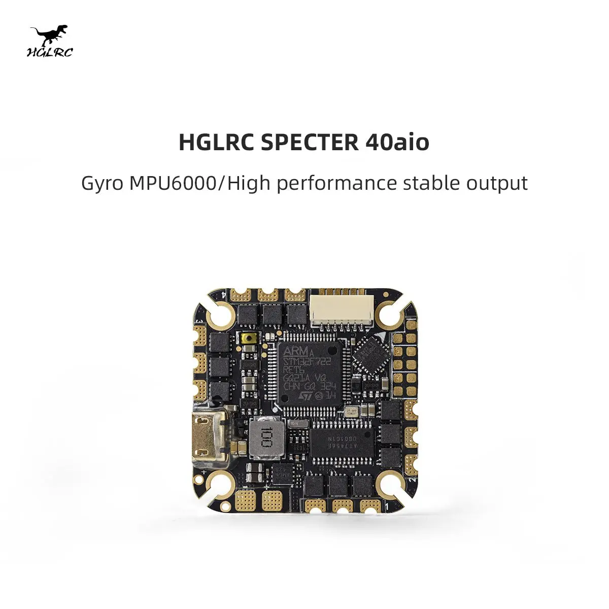 Контроллер полета HGLRC Specter 40AIO MPU6000 F722 Bluejay 96K 40A 4 в 1 ESC 25.5X25.5mm 2-6S для FPV беспилотных летательных аппаратов
Контроллер полета HGLRC Specter 40AIO MPU6000 F722 Bluejay 96K 40A 4 в 1 ESC 25.5X25.5mm 2-6S для FPV беспилотных летательных аппаратов