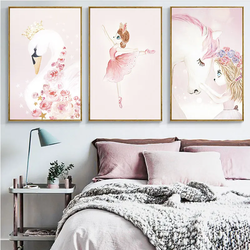 Dream Rabbit Fairy Girls Cartoon Decor Hanging Painting Unicorn Kid's Room Kindergarten Oil Painting Decorative Canva Painting
Dream Rabbit Fairy Girls Cartoon Decor Hanging Painting Unicorn Kid's Room Kindergarten Oil Painting Decorative Canva Painting