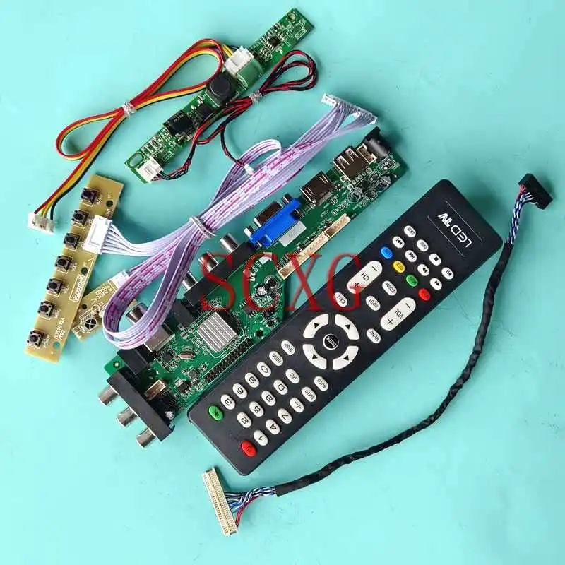 Плата контроллера ЖК-дисплея для LM230WF3-SLK1/SLP1/SLQ1/SSA1 DVB, комплект для самостоятельной сборки, VGA, HDMI, совместимость 23 ", 30 контактов, LVDS 1920*1080, AV, USB, ...
Плата контроллера ЖК-дисплея для LM230WF3-SLK1/SLP1/SLQ1/SSA1 DVB, комплект для самостоятельной сборки, VGA, HDMI, совместимость 23 ", 30 контактов, LVDS 1920*1080, AV, USB, ...