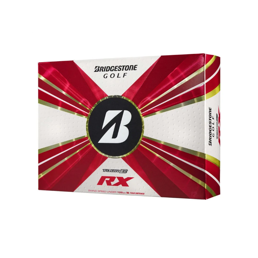

Bridgestone Tour B RX 2022 Golf Balls, 12 Pack, White golf