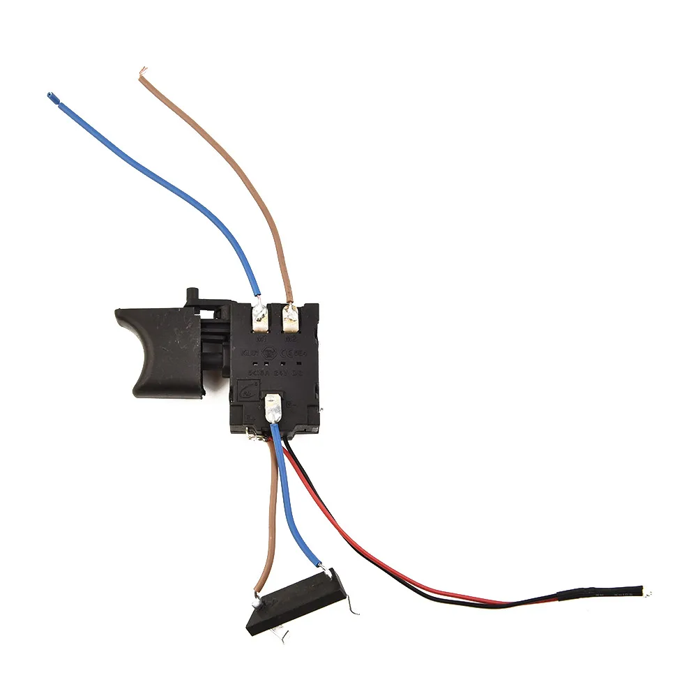 1pc Cordless Drill Trigger Switch Control Switch Electric Drill Trigger Switch For Rechargeable Drill DC 7.2-24V Power Tool Part
1pc Cordless Drill Trigger Switch Control Switch Electric Drill Trigger Switch For Rechargeable Drill DC 7.2-24V Power Tool Part