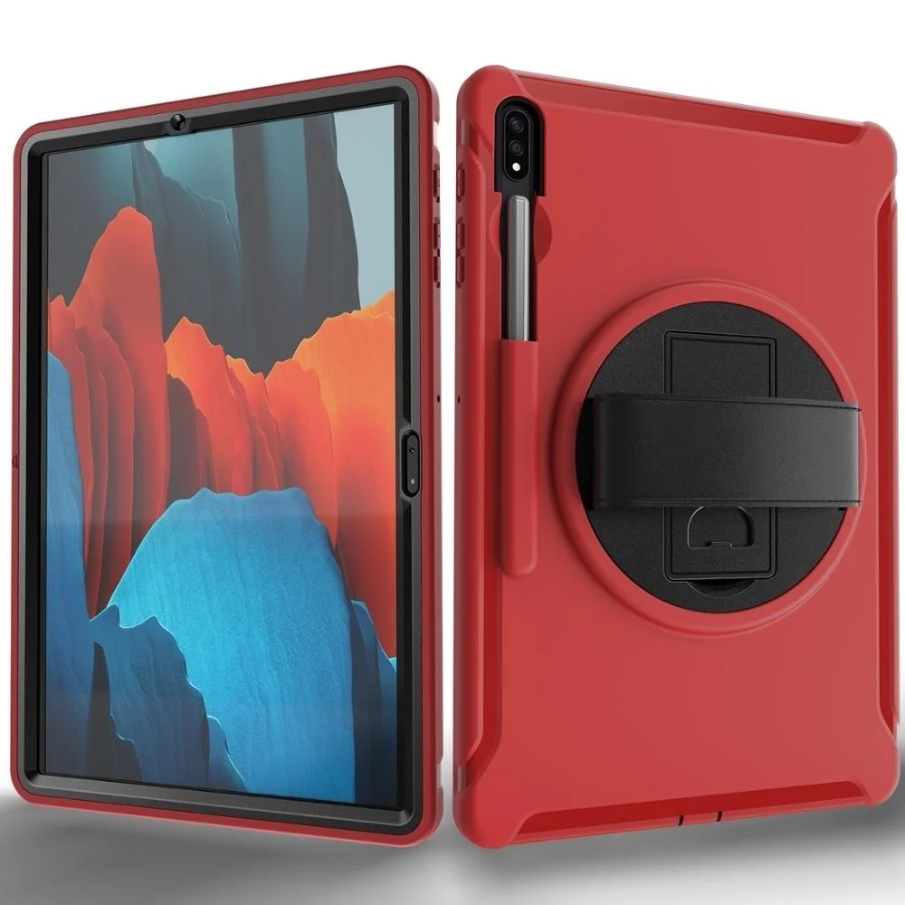 For Samsung Galaxy Tab S7 Plus 12.4" T970 / T975 Tablet Case Rugged Duty Tablet Stand Protective Cover w/Pencil Holder
For Samsung Galaxy Tab S7 Plus 12.4" T970 / T975 Tablet Case Rugged Duty Tablet Stand Protective Cover w/Pencil Holder