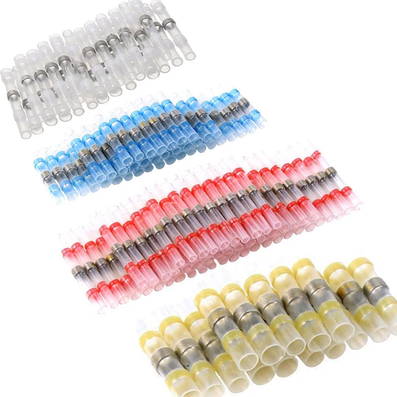 50-300 Pcs Waterproof Heat Shrink Tube Wire Connect Terminals Solder Sleeve Electrical Insulated Butt Connectors Kit Tools
50-300 Pcs Waterproof Heat Shrink Tube Wire Connect Terminals Solder Sleeve Electrical Insulated Butt Connectors Kit Tools