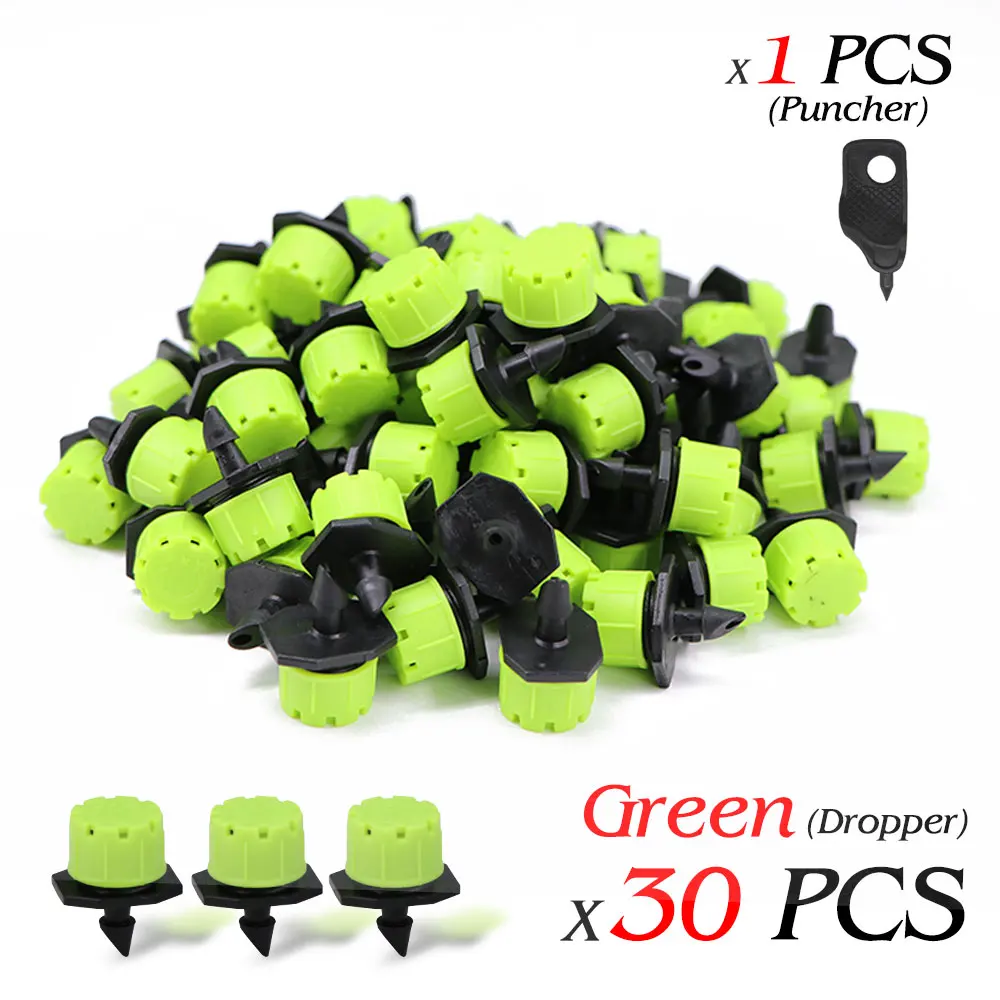 Зеленые регулируемые капельницы RBCFHI 8 отверстий 1/4 дюйма
Зеленые регулируемые капельницы RBCFHI 8 отверстий 1/4 дюйма