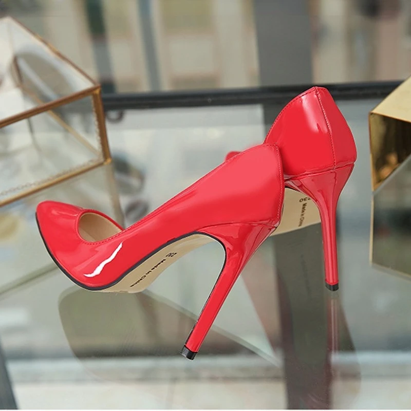Plus Size 45 46 Fashion Pumps For Women Club Shoes Good-quality 11cm High Heels Office Shoes Sexy Pointed Toe Female Party Shoes 
Plus Size 45 46 Fashion Pumps For Women Club Shoes Good-quality 11cm High Heels Office Shoes Sexy Pointed Toe Female Party Shoes