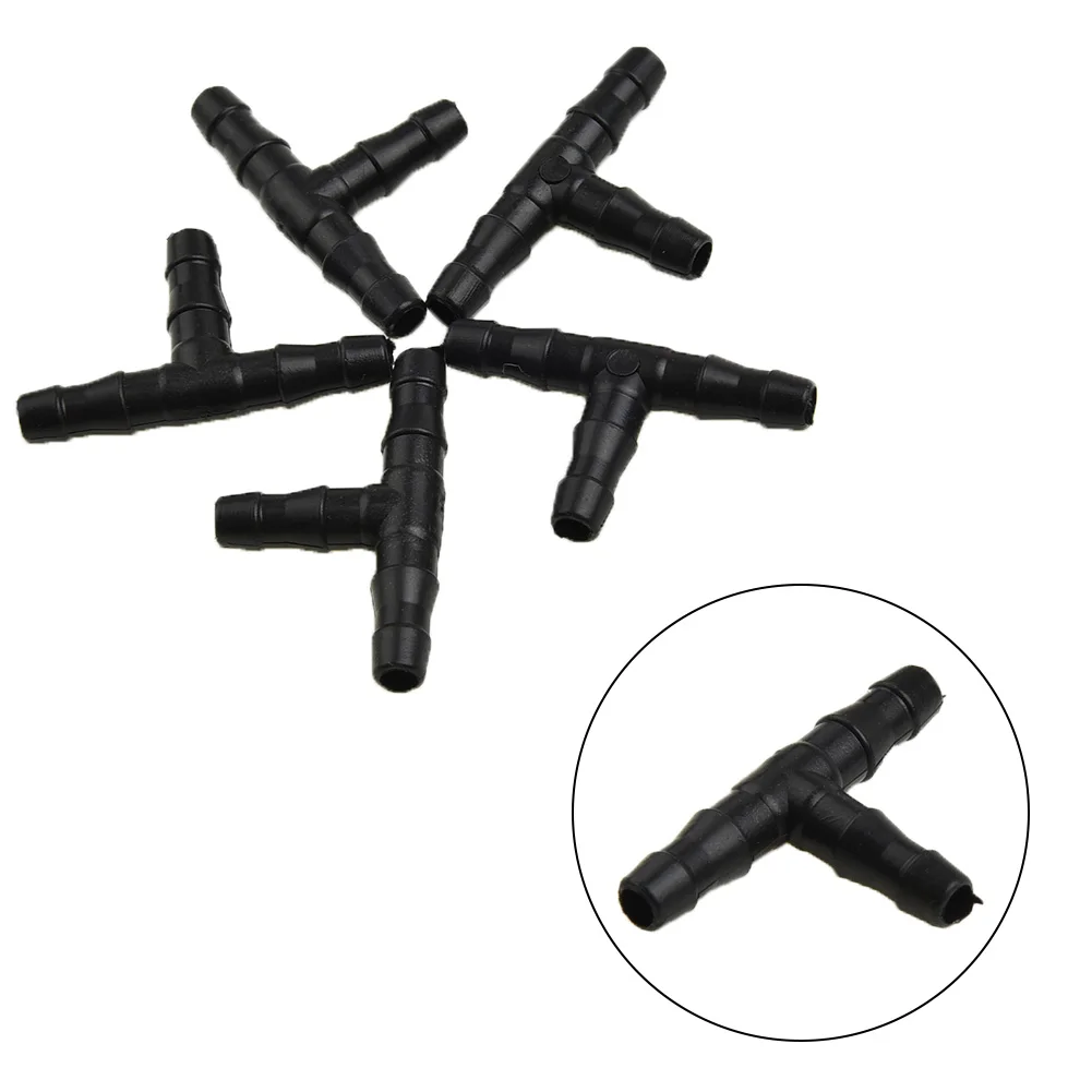 50PCS Plastic Barbed 3-Way TEE Connector for 4/7mm Tubing Watering Pipe Hose Couplings Micro Drip Irrigation Garden Tools
50PCS Plastic Barbed 3-Way TEE Connector for 4/7mm Tubing Watering Pipe Hose Couplings Micro Drip Irrigation Garden Tools