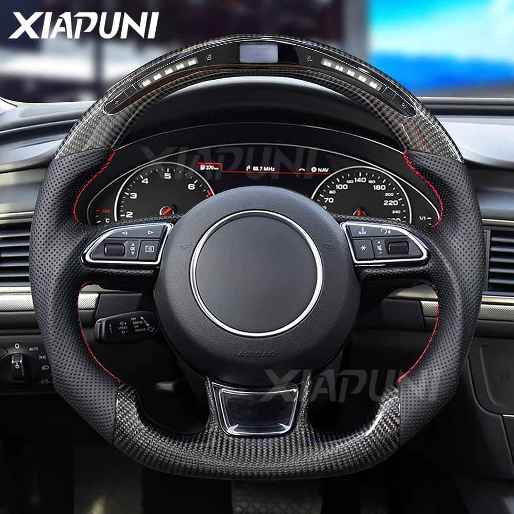 Руль из углеродного волокна для Audi A1 2010-2018 / A3 2014-2016 / A4 A4L 2013-2016 / A5 2012-2016
Руль из углеродного волокна для Audi A1 2010-2018 / A3 2014-2016 / A4 A4L 2013-2016 / A5 2012-2016