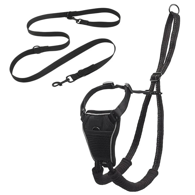 Dog's Chest Harness Leashes Vest-Style Pet Double-Buckle Leashes You Can Train Your Dog to Stop Pulling on Walks
Dog's Chest Harness Leashes Vest-Style Pet Double-Buckle Leashes You Can Train Your Dog to Stop Pulling on Walks