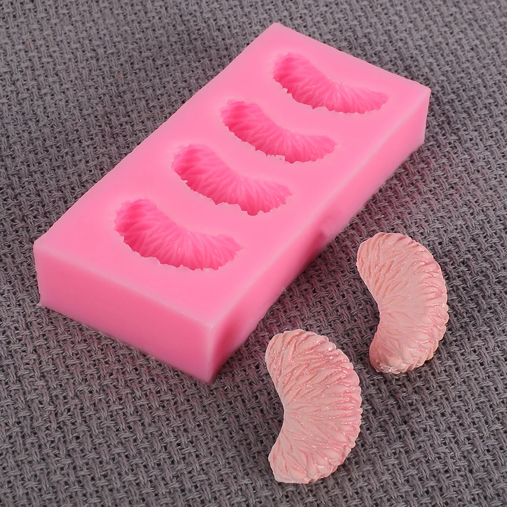4 Even Orange Slice Silicone Cake Mold Fruit Model Chocolate Biscuit Candy Fondant Mold Cake Decorating Tools Kitchen Bakeware 
4 Even Orange Slice Silicone Cake Mold Fruit Model Chocolate Biscuit Candy Fondant Mold Cake Decorating Tools Kitchen Bakeware