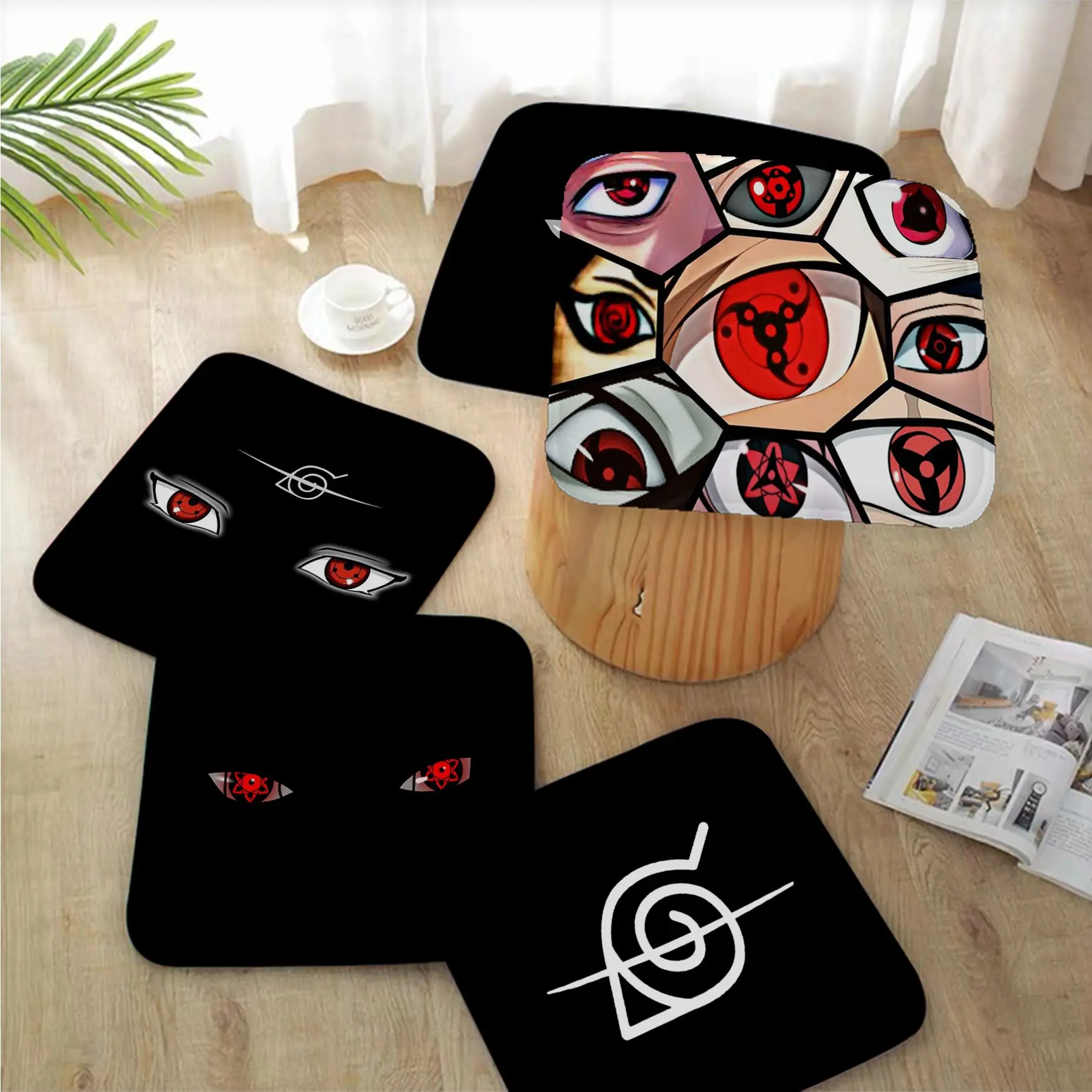 BANDAI Naruto Eyes Japan Anime Art Chair Cushion Soft Office Car Seat Comfort Breathable 45x45cm Seat Mat
BANDAI Naruto Eyes Japan Anime Art Chair Cushion Soft Office Car Seat Comfort Breathable 45x45cm Seat Mat